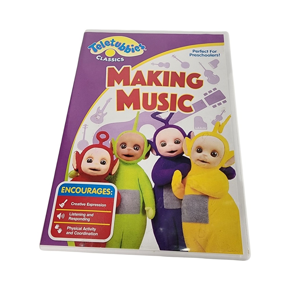 Teletubbies Classics Making Music DVD 2017 Sony‎ Pictures Childrens Preschool